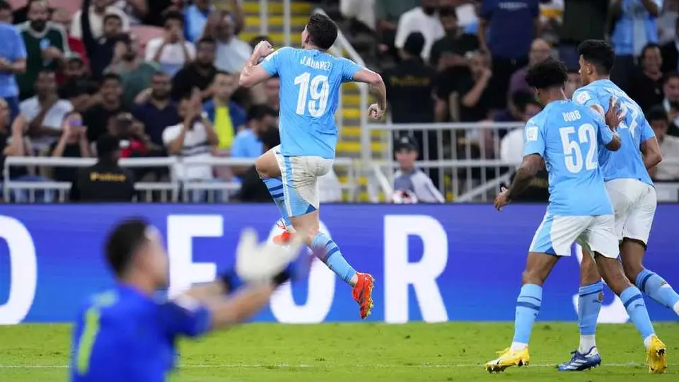 ¡Rompiendo récord! Julián Álvarez rompe la marca del gol más tempranero en un Mundialito