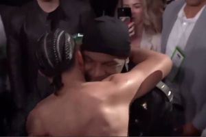 David Benavídez celebró con Mike Tyson su victoria sobre Andrade