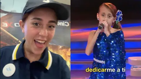 Joselyn de ‘Pequeños Gigantes’ ahora trabaja en un cine luego de su fama en el reality