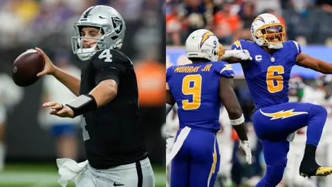 NFL: ¿Cuándo y dónde ver el TNF entre Raiders y Chargers?