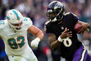 Con gran exhibición de Lamar Jackson, los Ravens Baltimore 'apalearon' a los Miami Dolphins