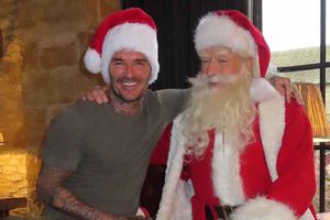 ¡Santa llegó a Miami! David Beckham y su familia presumen sus festejos navideños