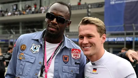 Usain Bolt le abre las puertas a la Fórmula E: "Podría estar aquí si un equipo me quiere"
