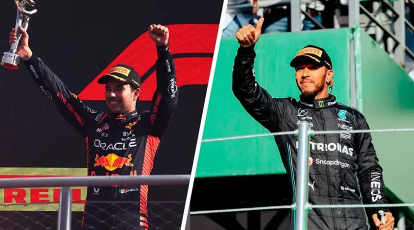 GP Las Vegas: ¿En qué lugar saldrán Hamilton y Checo Pérez en su lucha por el subcampeonato?