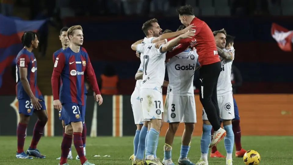 Michel tras la victoria del Girona sobre el Barcelona: "Hoy hemos hecho historia"