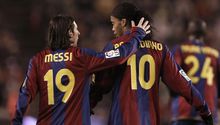 ¡Momento nostálgico! Messi manda mensaje a Ronaldinho y recuerda momentos en Barcelona