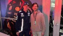 ¿Y Checo? Daniel Suárez, piloto de NASCAR, convivió con Verstappen en el GP de Las Vegas