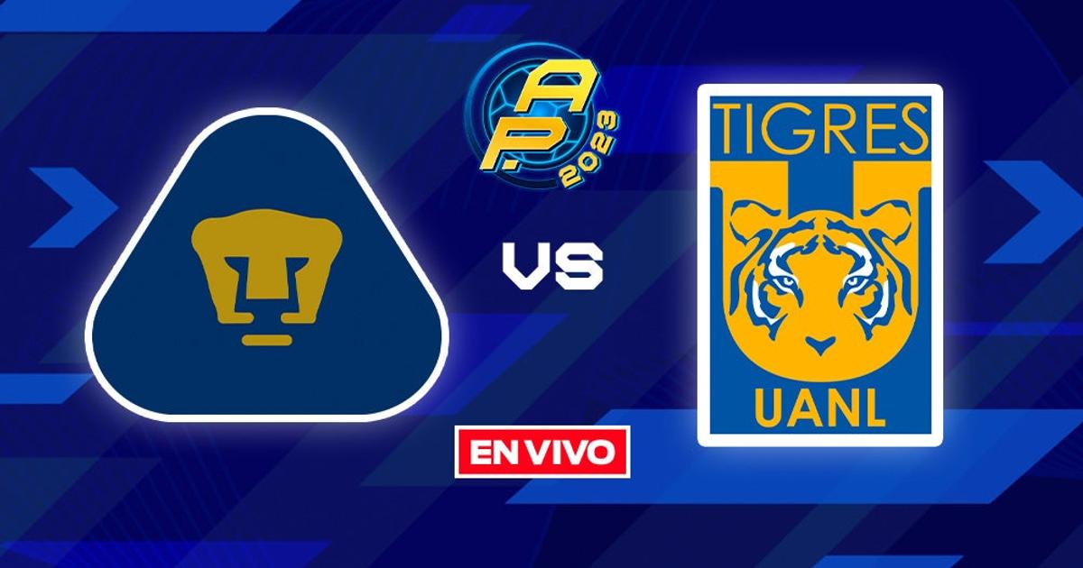 Pumas vs Tigres EN VIVO Semifinal Ida Liga MX Apertura 2023 | RÉCORD