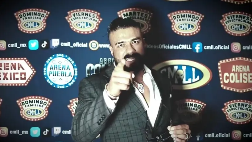 CMLL confirma que Andrade El Ídolo regresa a la Arena México tras ocho años de ausencia