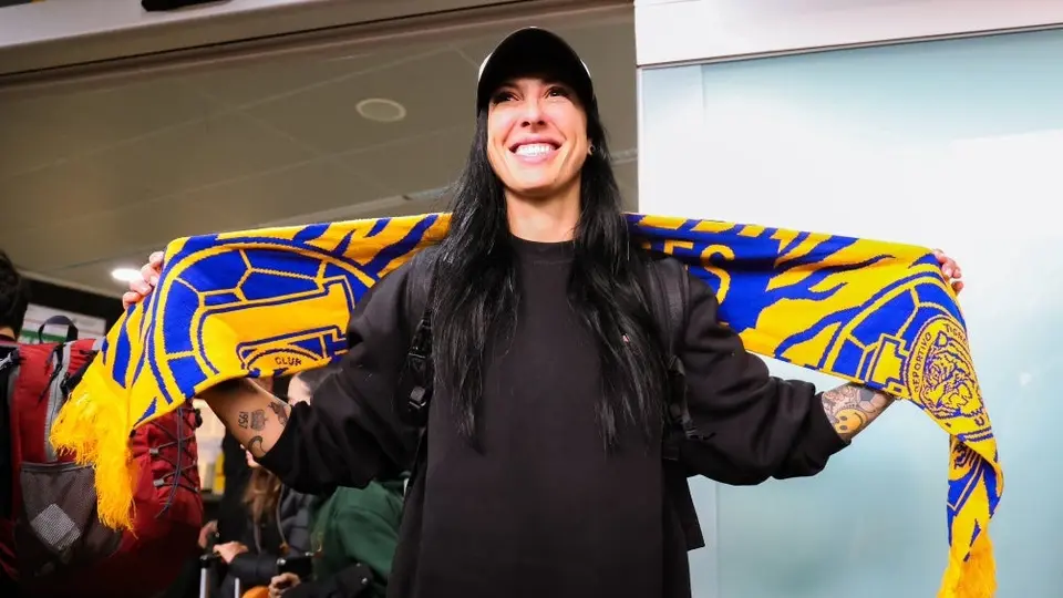 Jenni Hermoso ya está en Monterrey para ser presentada por Tigres Femenil