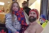 Jason Kelce cumple sueño de una niña y la ayuda a conocer a Taylor Swift