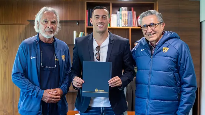 ¡Oficial! Pumas confirma a Rogelio Funes Mori como refuerzo de cara al Clausura 2024