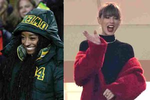 ¡Las joyas de la NFL! Simone Biles y Taylor Swift, presentes en el partido de Packers vs Chiefs
