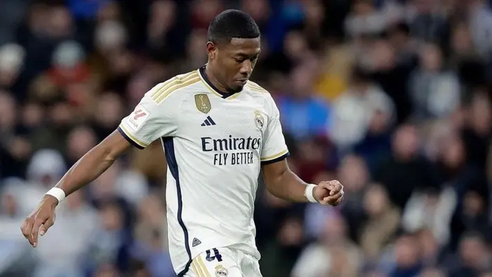 Real Madrid confirma la lesión de David Alaba y dice adiós al resto de la temporada