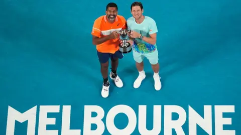 Australian Open: Rohan Bopanna, el tenista más veterano en ganar un Grand Slam