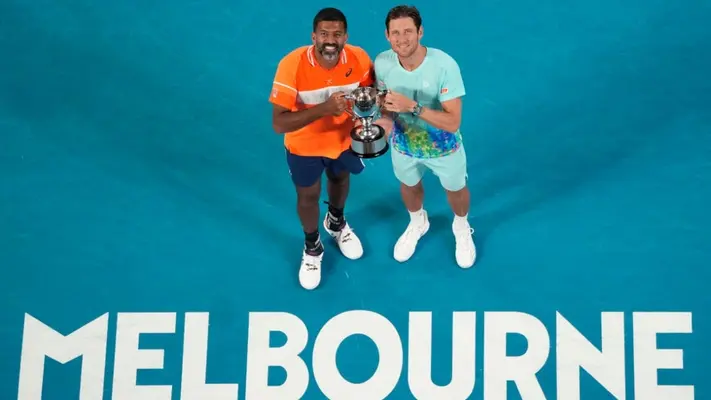 Australian Open: Rohan Bopanna, el tenista más veterano en ganar un Grand Slam