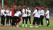 LMS: Diablos Rojos Femenil hizo la presentación oficial del roster de 20 jugadoras