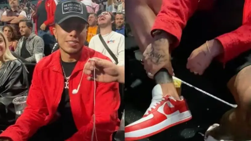 ¡Casi un millón! Salcedo y el costoso outfit que utilizó para el juego de la NBA en México
