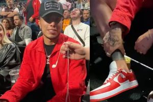 ¡Casi un millón! Salcedo y el costoso outfit que utilizó para el juego de la NBA en México