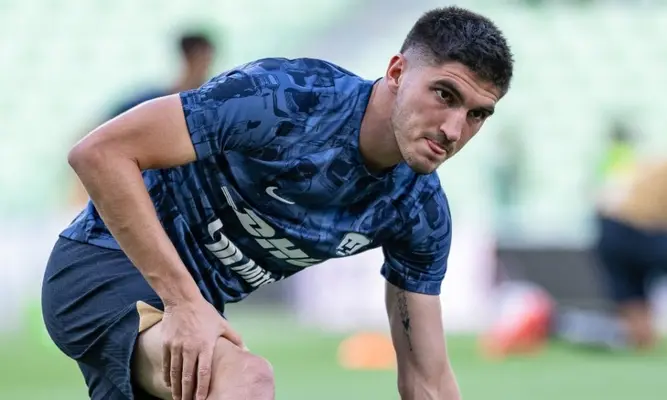 Gustavo del Prete se despide de sus compañeros en Pumas y apunta a llegar a Mazatlán