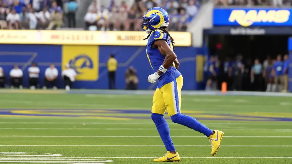 Davante Adams, receptor abierto de Los Angeles Rams | AP