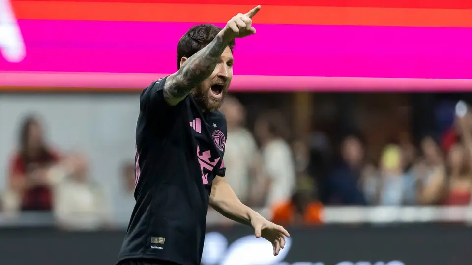 Lionel Messi en celebración con Inter Miami | AP