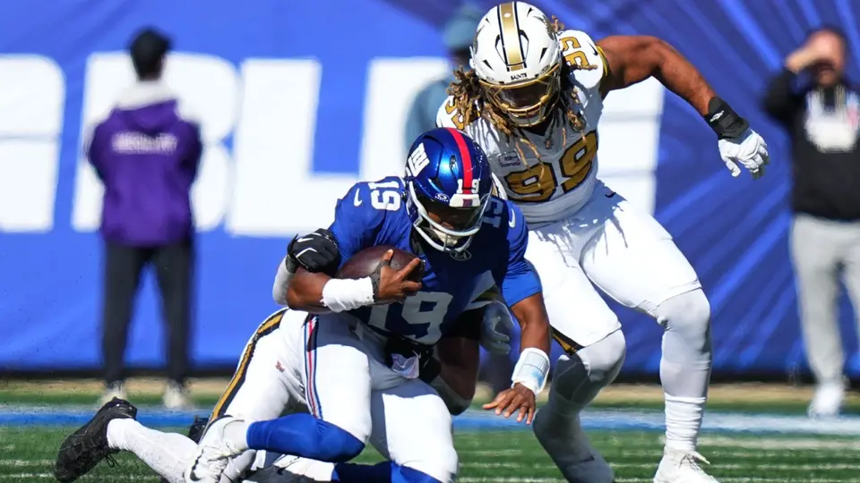 Jameis Winston en el partido de Giants contra Siants en la Temporada 2026 de la NFL | AP