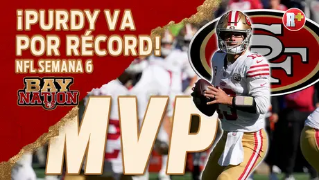 ¡HOY SE HACE HISTORIA! PURDY va por el RÉCORD y 49ERS BUSCA mantener el INVICTO