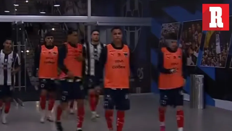 Rayados volviendo después del descanso ante Pachuca | CAPTURA DE PANTALLA