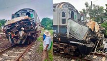 FOTOS Accidente Tren Interoceánico: Así sucedió el choque con un tráiler