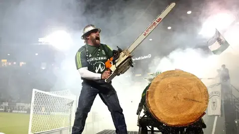 La increíble tradición del tronco en la MLS: el ritual del Portland Timbers al marcar gol
