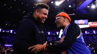 Ronaldo Nazario y Spike Lee se reúnen en juego de los New York Knicks