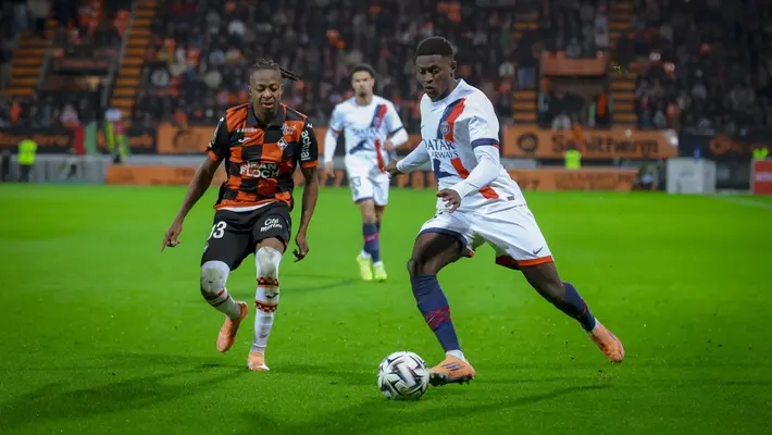 PSG no puede de visita con Lorient y pone en riesgo el liderato de la Ligue 1