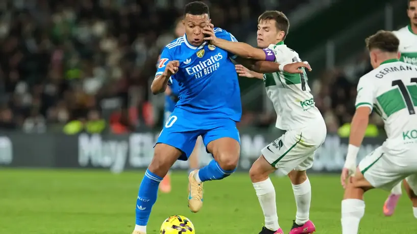 Real Madrid rescata empate ante Elche y permanece en la punta de LaLiga