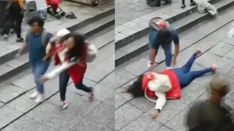 Esguinzadora 3000: Así es la banqueta de Eje Central que ya provocó decenas de caídas en CDMX