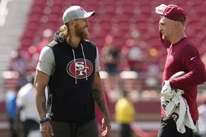 George Kittle apunta a regresar con 49ers ante Atlanta Falcons