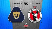 Pumas vs Tijuana EN VIVO Liga MX Apertura 2025 Jornada 16