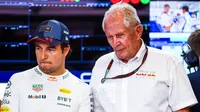 Helmut Marko negó declaraciones racistas contra Checo Pérez