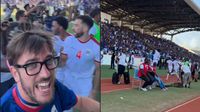 Periodista se cuela en los festejos de Cabo Verde tras clasificar al Mundial 2026