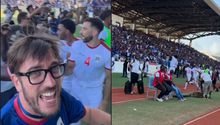Periodista se cuela en los festejos de Cabo Verde tras clasificar al Mundial 2026
