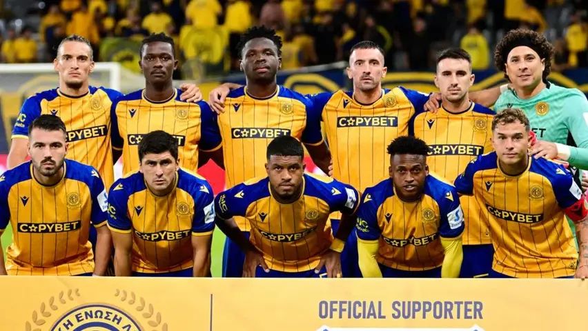 AEL Limassol empató 2-2 ante Apollon en octubre de 2025 | AEL Limassol