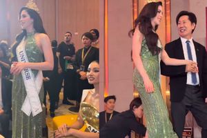 VIDEO: Fátima Bosch se reencuentra con Nawat tras ganar Miss Universo