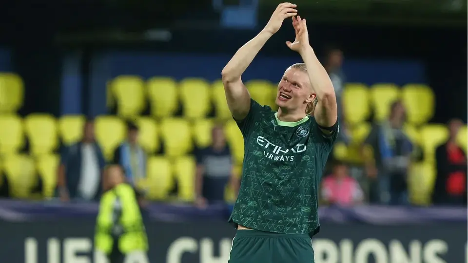 ¡Imparable! Erling Halland anota contra Villarreal e iguala récord de Cristiano Ronaldo