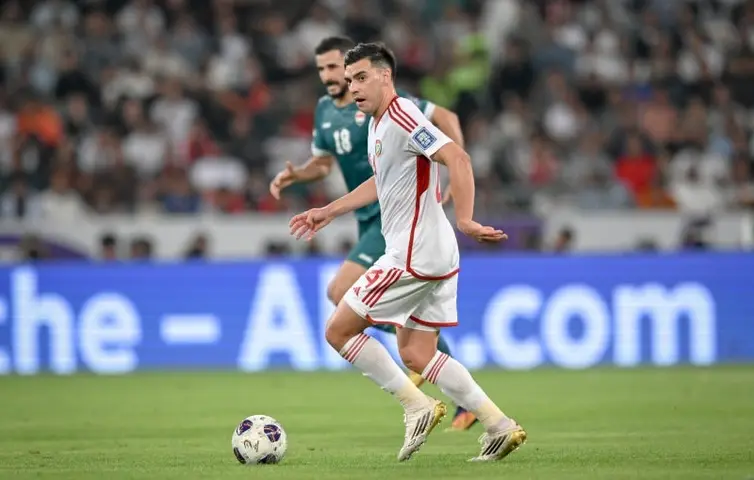 Emiratos Árabes Unidos no pudo mantener la ventaja ante Iraq en las eliminatorias de la AFC| X: @UAEFNT