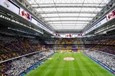 ¡Grandeza! Así fue el enorme mosaico en el Santiago Bernabéu en Real Madrid - Barcelona
