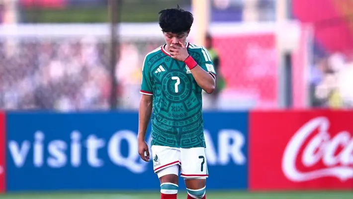 México Sub 17 sufre goleada contra Portugal y quedó fuera del Mundial
