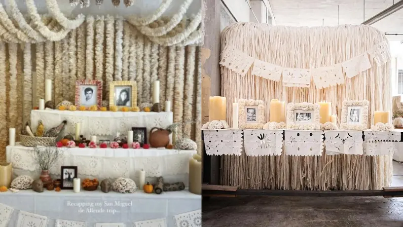 Ofrendas aesthetic: La tendencia que pone a pelear a las redes este Día de Muertos 2025