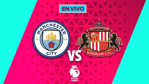 Manchester City vs Sunderland EN VIVO Premier League Jornada 15