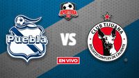 Puebla vs Tijuana EN VIVO Liga MX Jornada 13 Apertura 2025