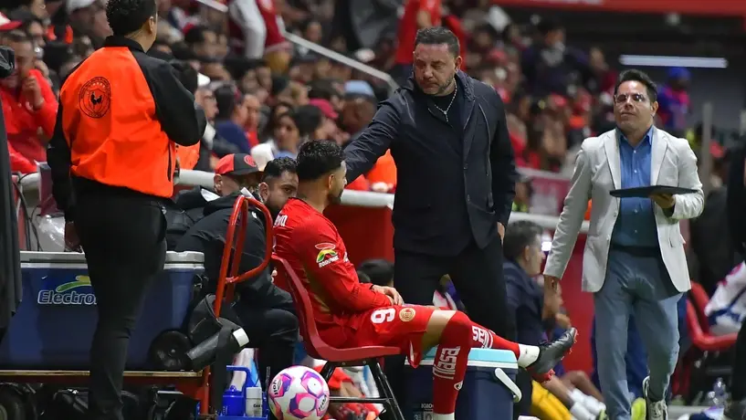 ¿Alexis Vega se pierde la Liguilla? Toluca da actualización sobre su estado de salud